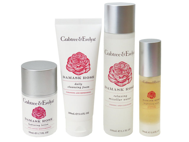 Florist Gift - Crabtree & Evelyn Damask Rose Skin Care Set - VA20205A1 Photo