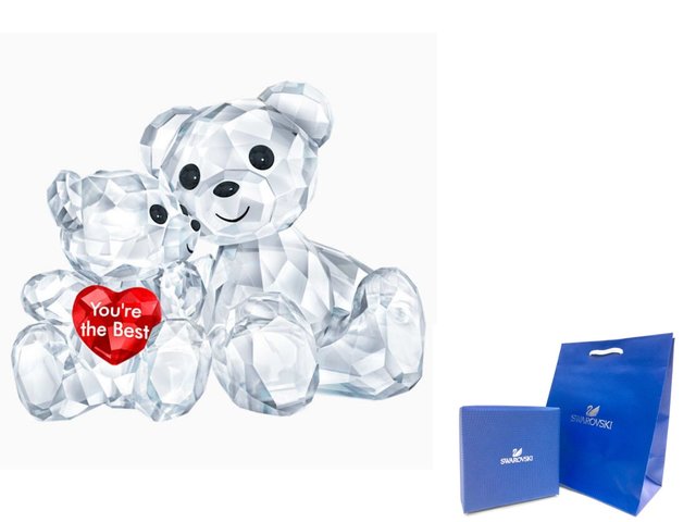 Swarovski Crystal  - Swarovski-CrystalKRIS BEAR - YOU'RE THE BEST - SI0718A3 Photo