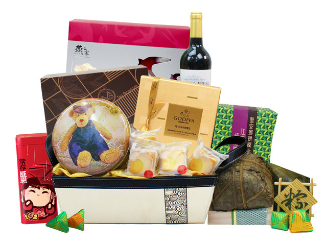 Wine n Food Hamper - Dragon Boat Festival Rice Dumpling Premium Gift Hamper K5 - L186690 Photo