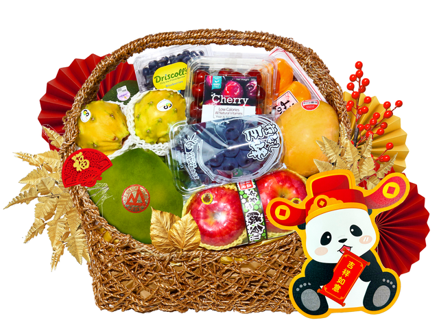 新年果籃Hamper - 賀年時令新鮮水果禮籃 FH241 - CH21202D1 Photo