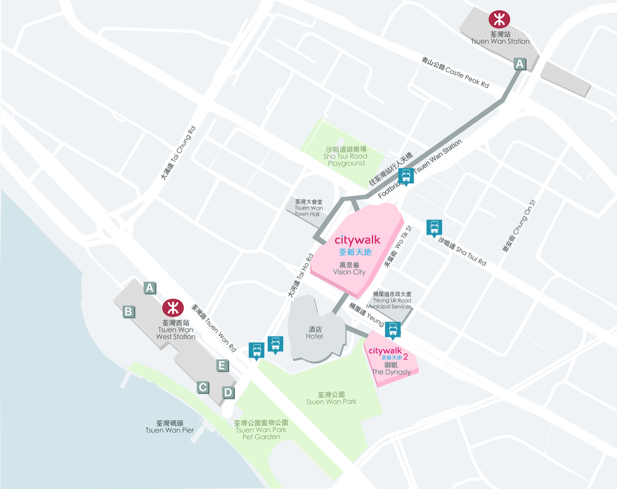 Citywalk Map